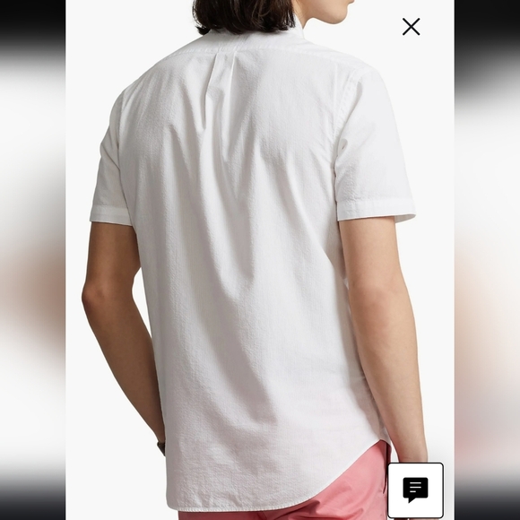 Polo Ralph Men's White Classic Fit Linen Shirt Size Large Nwt 2025 - Picture 3 of 12